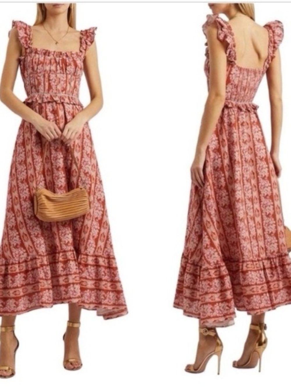 House of Harlow 1960 Helena maxi dress sz S boho cottagecore prairie floral